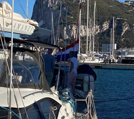 refueling in Gibraltar