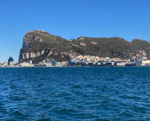 sailing to Gibraltar