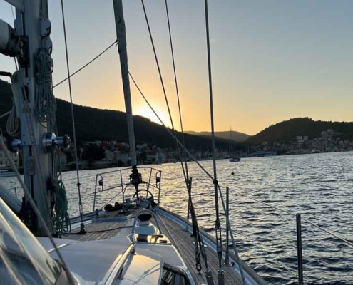 sailing to Preveza