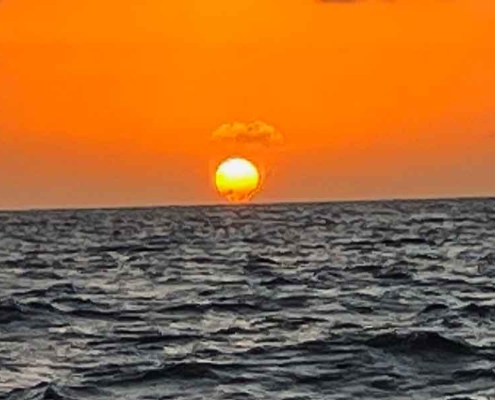 sunset Barbuda
